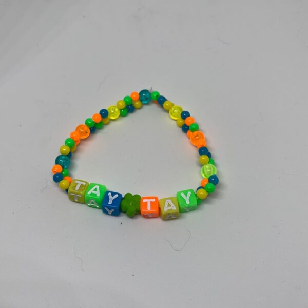 Taylor Swift Friendship Bracelet Tay Tay Square Letters